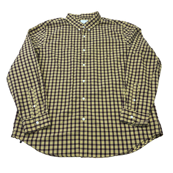 American Eagle Men's XXL Plaid Classic Fit Button Down Shirt Size XXL Preppy - Picture 2 of 11